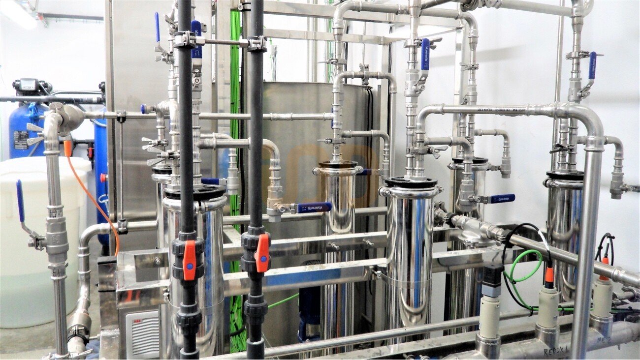 agua ultrapura industria cosmetica