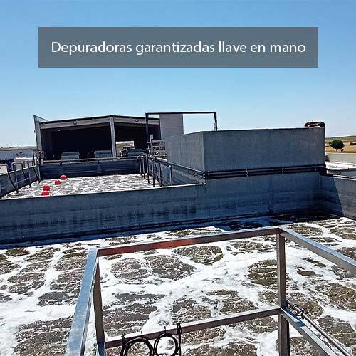 Mantenimiento de planta depuradora de aguas residuales industriales