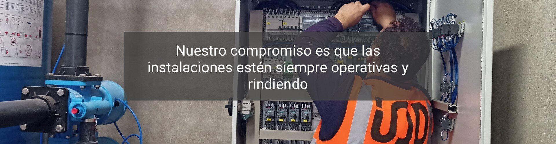 mantenimiento de EDAR