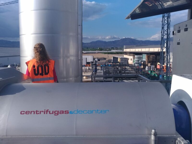 Centrifuga horizontal