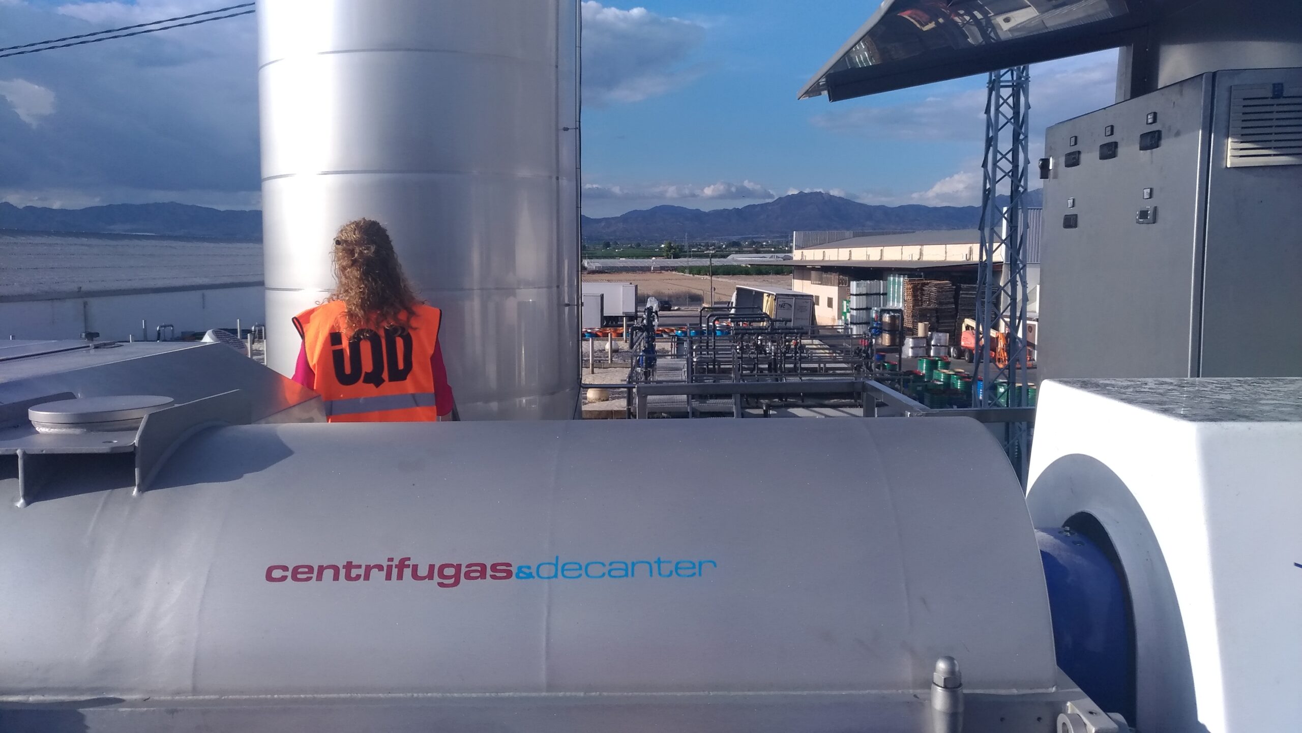 Centrifuga horizontal