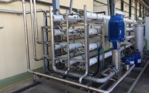 Planta de tratamiento de aguas industriales para reciclado de plásticos diseñada por IQD Invesquia.